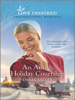 cover image of An Amish Holiday Courtship